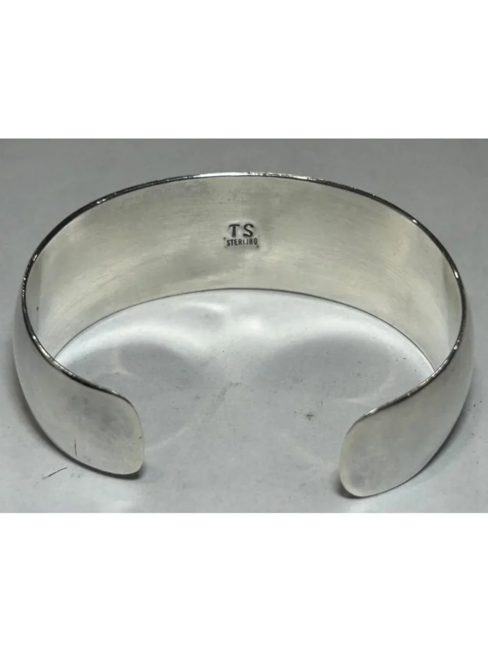 Vintage Navajo Tommy Singer TS Sterling Silver Cuff Bracelet 23g